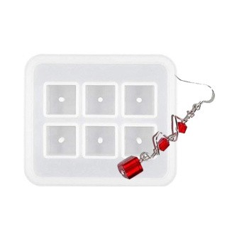 Силиконовый молд для квадратных бусин Силиконовый молд для квадратных бусин