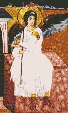 Алмазная вышивка «Белый ангел» Алмазная вышивка «Белый ангел»