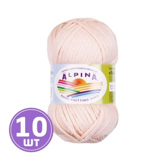 Пряжа Alpina NORI (04), светло-абрикосовый, 10 шт. по 50 г