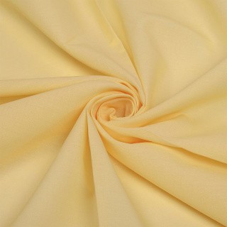 Ткань Батист, 1 м х 150 см, 72 г/м², цвет: желтый, TBY