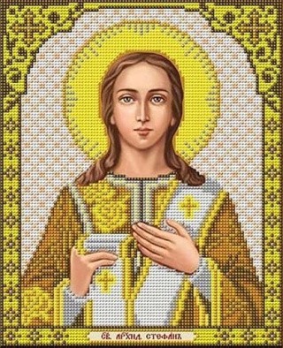 Рисунок на ткани «Святой Стефан»