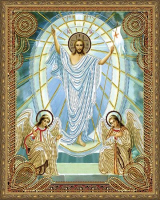 Алмазная вышивка 5D «Воскресение Христово»