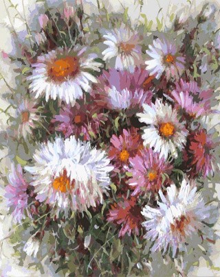 Картина по номерам «Астрочки» Картина по номерам «Астрочки»