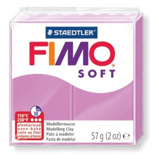 Полимерная глина FIMO Soft, цвет: лаванда, 57 г