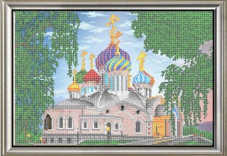 Рисунок на ткани «Церковь Святого Игоря Черниговского» Рисунок на ткани «Церковь Святого Игоря Черниговского»