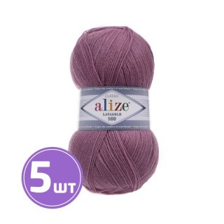 Пряжа ALIZE LanaGold 800 (440), брусника, 5 шт. по 100 г Пряжа ALIZE LanaGold 800 (440), брусника, 5 шт. по 100 г