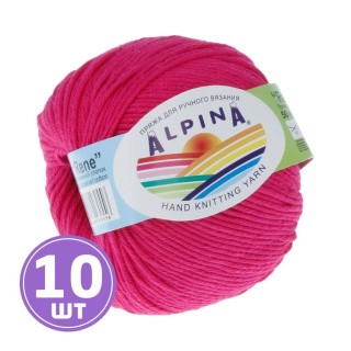 Пряжа Alpina RENE (105), темно-розовый, 10 шт. по 50 г