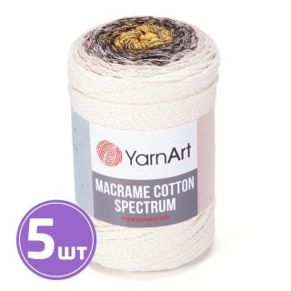 Пряжа YarnArt Macrame cotton spectrum (1301), мультиколор, 5 шт. по 250 г Пряжа YarnArt Macrame cotton spectrum (1301), мультиколор, 5 шт. по 250 г