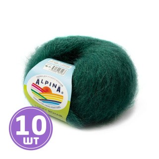 Пряжа Alpina LUCKY MOHAIR (11), изумрудный, 10 шт. по 50 г Пряжа Alpina LUCKY MOHAIR (11), изумрудный, 10 шт. по 50 г