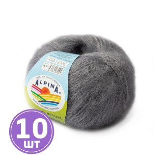 Пряжа Alpina LUCKY MOHAIR (07), светло-серый, 10 шт. по 50 г Пряжа Alpina LUCKY MOHAIR (07), светло-серый, 10 шт. по 50 г