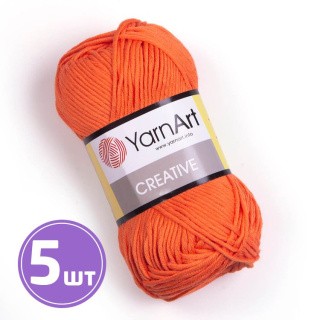 Пряжа YarnArt Creative (242), морковь, 5 шт. по 50 г Пряжа YarnArt Creative (242), морковь, 5 шт. по 50 г