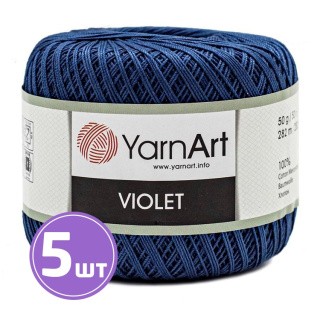 Пряжа YarnArt Violet (154), джинсовый, 5 шт. по 50 г