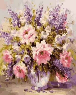 Картина по номерам «Нежный букет» Картина по номерам «Нежный букет»