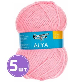 Пряжа Семеновская Alya (79), ярко-розовый, 5 шт. по 100 г Пряжа Семеновская Alya (79), ярко-розовый, 5 шт. по 100 г