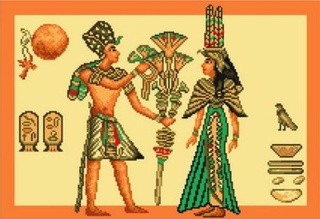 Рисунок на ткани «Египет 1»