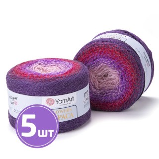 Пряжа YarnArt Flowers Alpaca (434), мультиколор, 5 шт. по 250 г