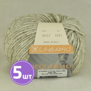 Пряжа LineaPIU ACQUARELLO (28553), меланж, 5 шт. по 50 г Пряжа LineaPIU ACQUARELLO (28553), меланж, 5 шт. по 50 г