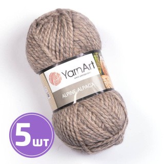 Пряжа YarnArt Alpine Alpaca (432), бежевый меланж, 5 шт. по 150 г Пряжа YarnArt Alpine Alpaca (432), бежевый меланж, 5 шт. по 150 г