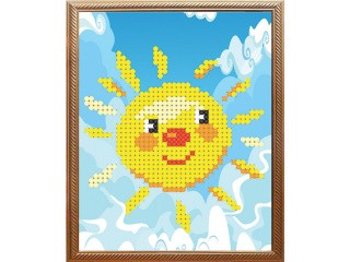 Рисунок на ткани «Солнышко»