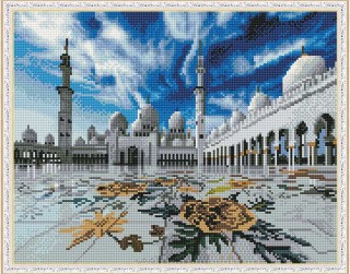 Алмазная вышивка «Мечеть шейха Зайда» Алмазная вышивка «Мечеть шейха Зайда»