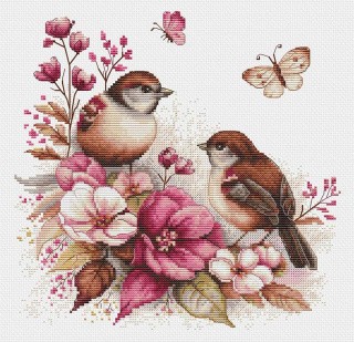 Набор для вышивания «Птицы- Весна»
