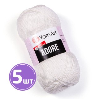 Пряжа YarnArt Adore (357), фосфор, 5 шт. по 100 г