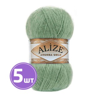 Пряжа ALIZE Angora Gold (852), базилик, 5 шт. по 100 г Пряжа ALIZE Angora Gold (852), базилик, 5 шт. по 100 г