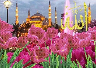 Набор для вышивания «Тюльпаны у Голубой Мечети»