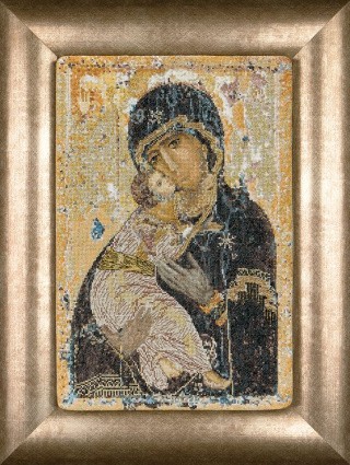Набор для вышивания «Владимирская икона Божией Матери»
