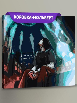 Картина по номерам «Рок и рэп музыкант Джизус DZHIZUS альбом»