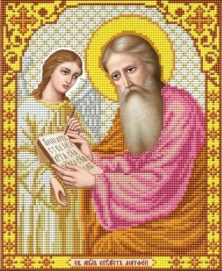 Рисунок на ткани «Святой Апостол Матфей»