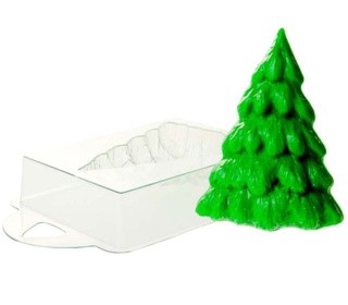 Пластиковая форма для мыла №01 «Ель пушистая» Пластиковая форма для мыла №01 «Ель пушистая»