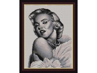 Рисунок на ткани «Мэрилин Монро»