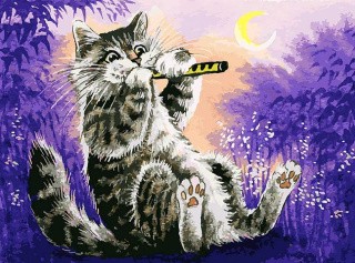 Картина по номерам «Игра на дудочке» Картина по номерам «Игра на дудочке»