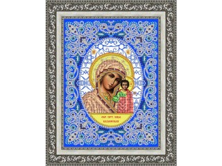 Схемы для вышивки бусинами «Образ Пресвятой Богородицы Казанская»