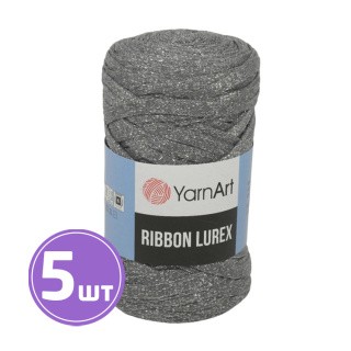 Пряжа YarnArt Ribbon Lurex (Риббон Люрекс) (737), серый, 5 шт. по 250 г Пряжа YarnArt Ribbon Lurex (Риббон Люрекс) (737), серый, 5 шт. по 250 г