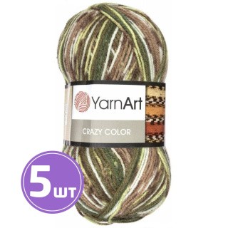 Пряжа YarnArt Crazy Color (159), мультиколор, 5 шт. по 100 г Пряжа YarnArt Crazy Color (159), мультиколор, 5 шт. по 100 г