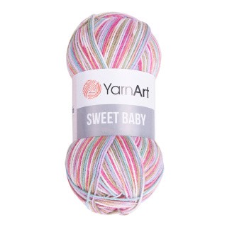 Пряжа YarnArt Sweet Baby (ЯрнАрт Свит беби), (911), мультиколор, 5 шт. по 100 г Пряжа YarnArt Sweet Baby (ЯрнАрт Свит беби), (911), мультиколор, 5 шт. по 100 г