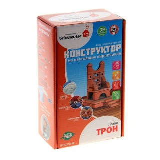 Конструктор из кирпичиков Brickmaster: «Трон» (39 дет)