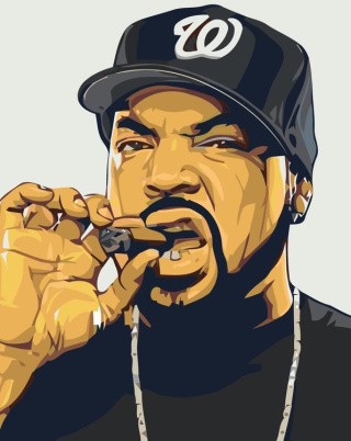 Картина по номерам «Айс Кьюб» Картина по номерам «Айс Кьюб»