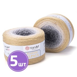 Пряжа YarnArt Flowers Alpaca (411), мультиколор, 5 шт. по 250 г Пряжа YarnArt Flowers Alpaca (411), мультиколор, 5 шт. по 250 г