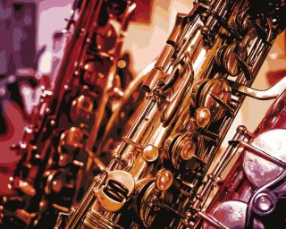 Картина по номерам «Джаз» Картина по номерам «Джаз»