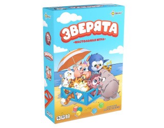 Игра настольная «Зверята», Эврикус