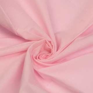 Ткань Батист, 1 м х 150 см, 72 г/м², цвет: светло-розовый, TBY