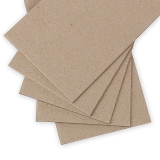 Набор переплетного картона 2 мм 1250 г/м2 30x30 см, 5 листов, Love2art