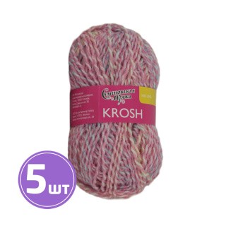 Пряжа Семеновская Krosh (Крош), (12972), клевер-мультиколор, 5 шт. по 50 г Пряжа Семеновская Krosh (Крош), (12972), клевер-мультиколор, 5 шт. по 50 г