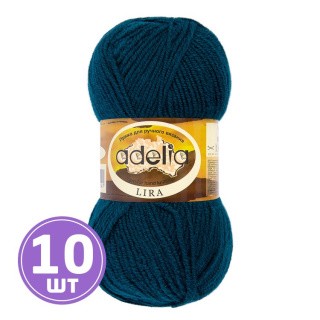 Пряжа Adelia LIRA (16), сине-зеленый, 10 шт. по 50 г Пряжа Adelia LIRA (16), сине-зеленый, 10 шт. по 50 г