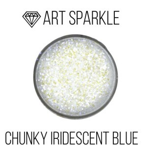 Глиттер крупный Chunky Iridescent Blue, 50 г, Craftsmen.store Глиттер крупный Chunky Iridescent Blue, 50 г, Craftsmen.store
