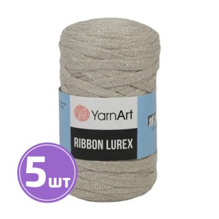 Пряжа YarnArt Ribbon Lurex (Риббон Люрекс) (725), лен, 5 шт. по 250 г