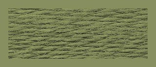 Нитки мулине (шерсть/акрил), 10 шт. по 20 м, цвет: №364 зеленый, Риолис